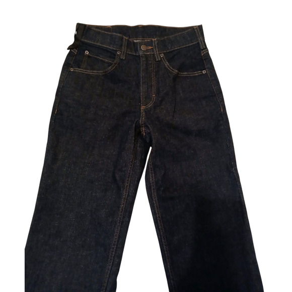 40 Grit by Duluth Trading Mens Jeans 28x32 Dark Wash Blue Denim Standard Fit - Picture 9 of 12